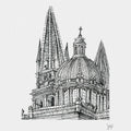 Fine Art Print Catedral de Guadalajara