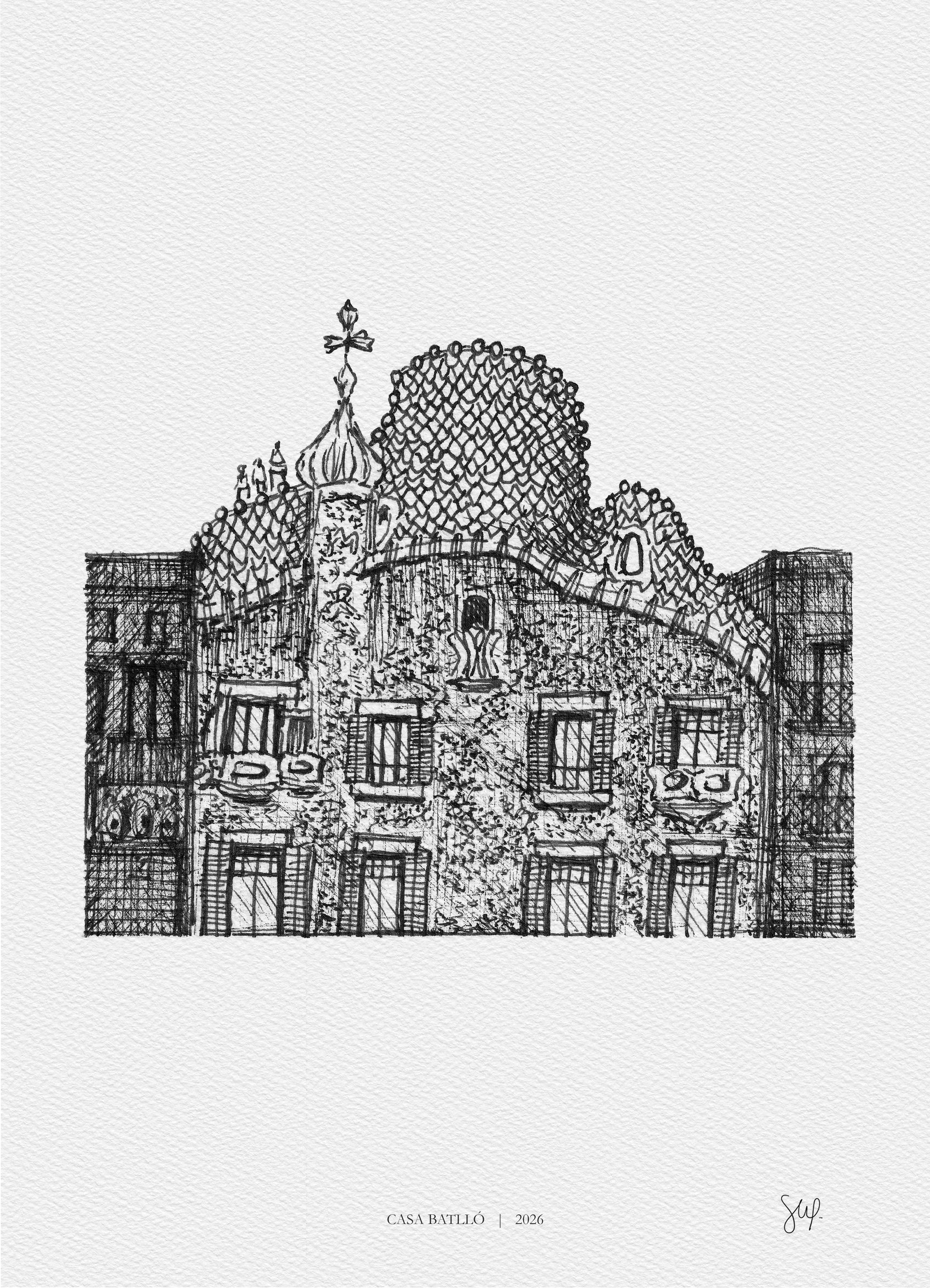 Fine Art Print Casa Batlló