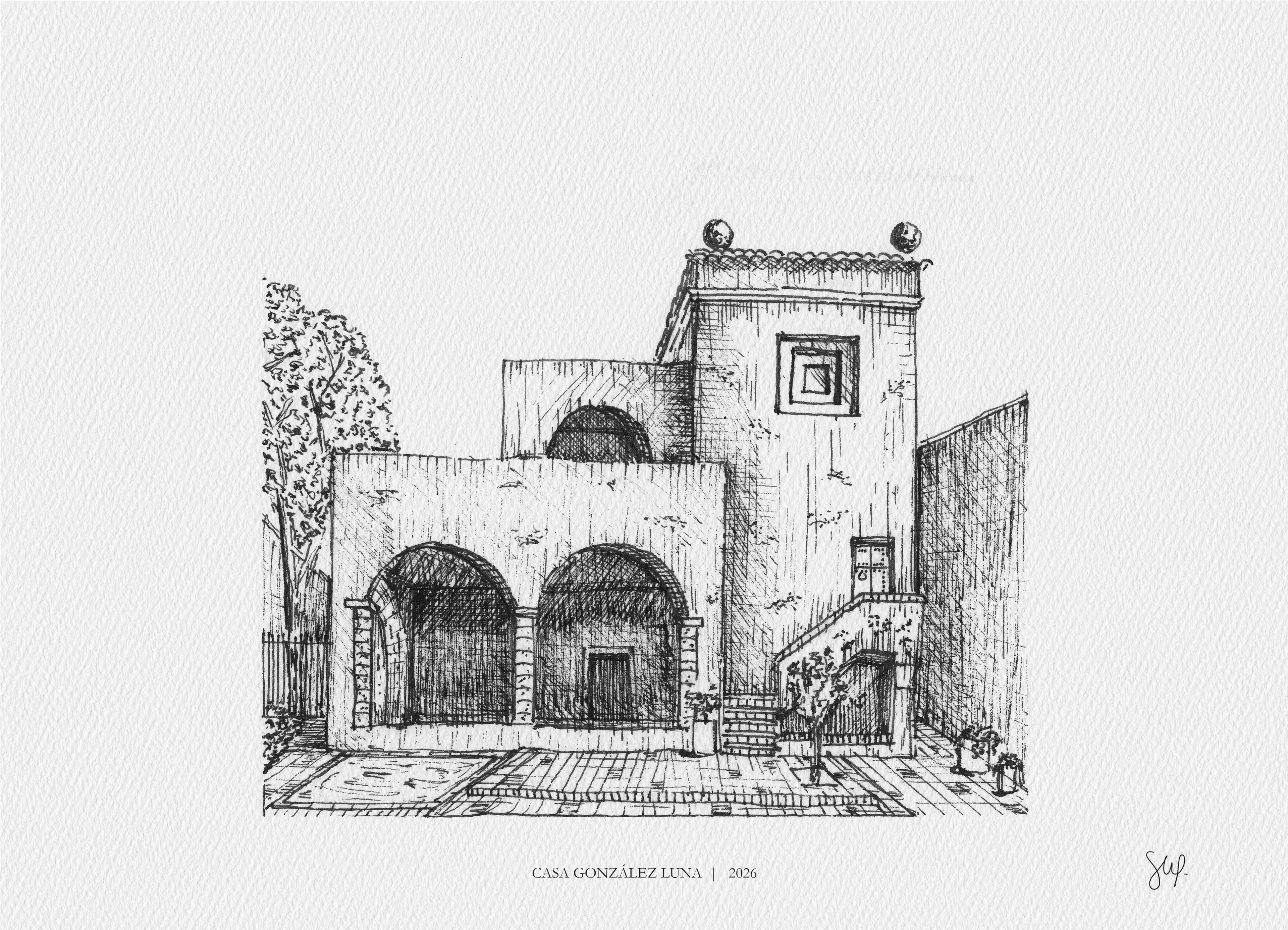 Fine Art Print Casa González Luna