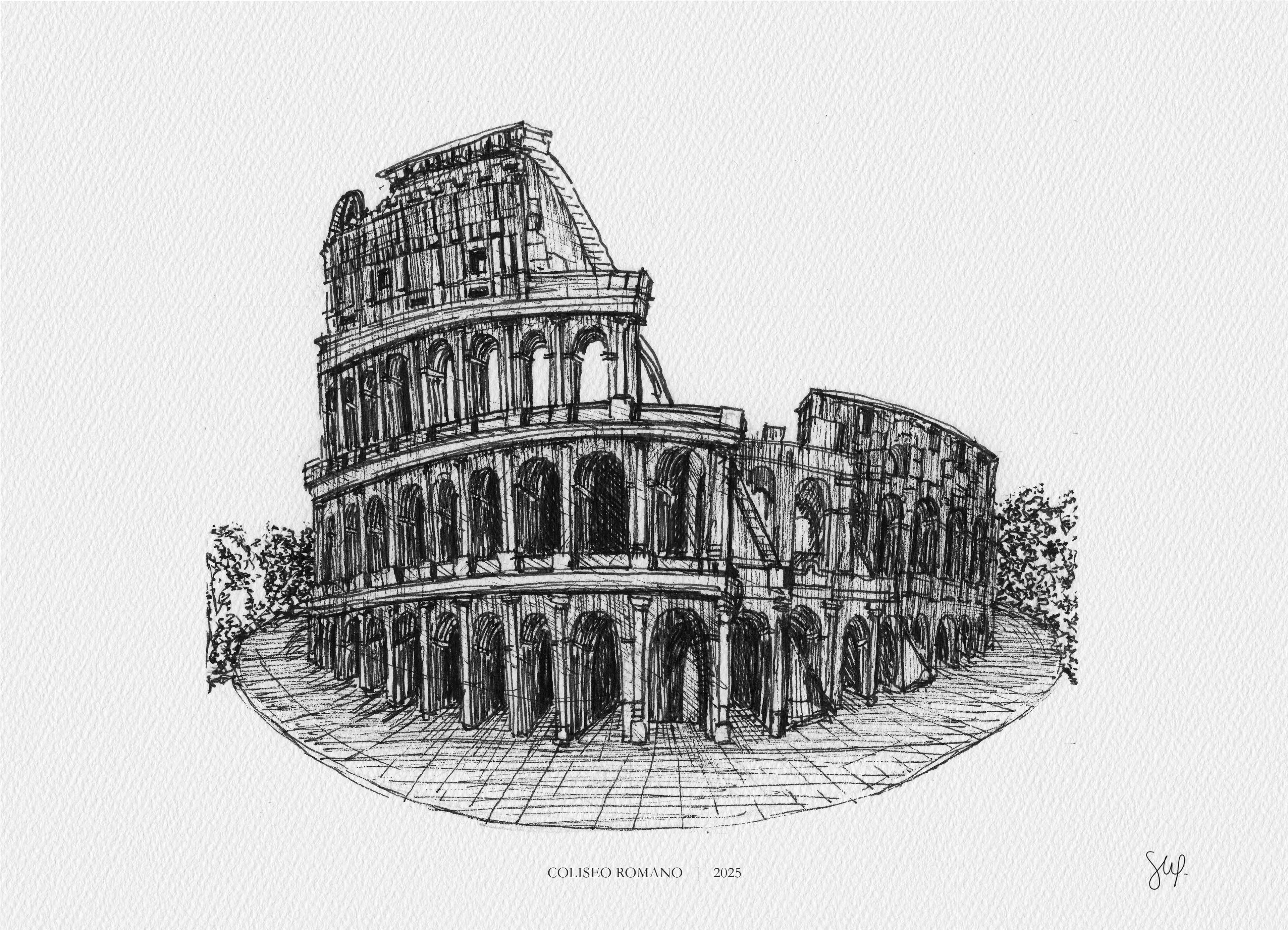 Fine Art Print Coliseo Romano