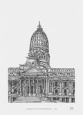 Fine Art Print Congreso de la Nación Argentina