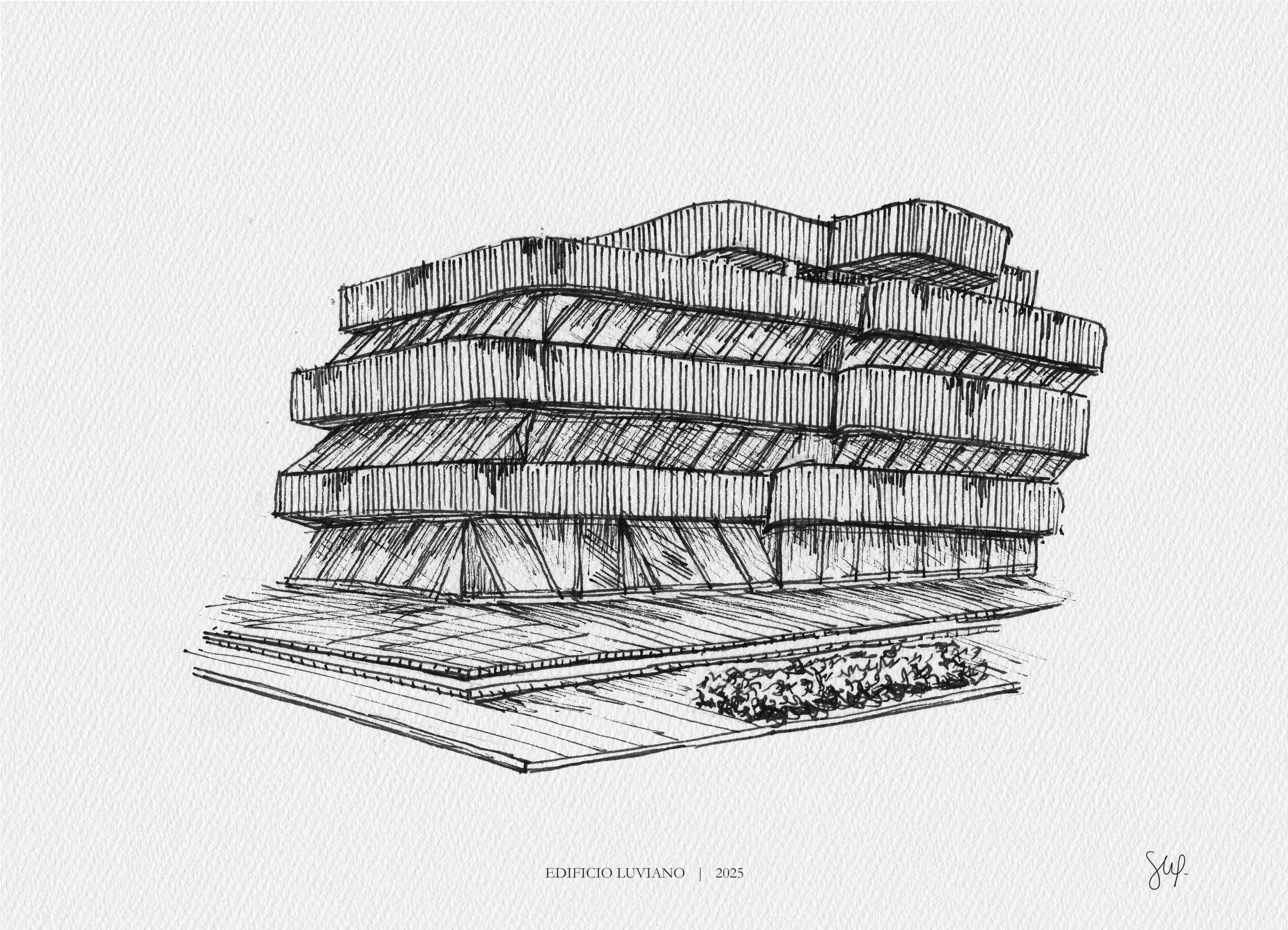 Fine Art Print Edificio Luviano