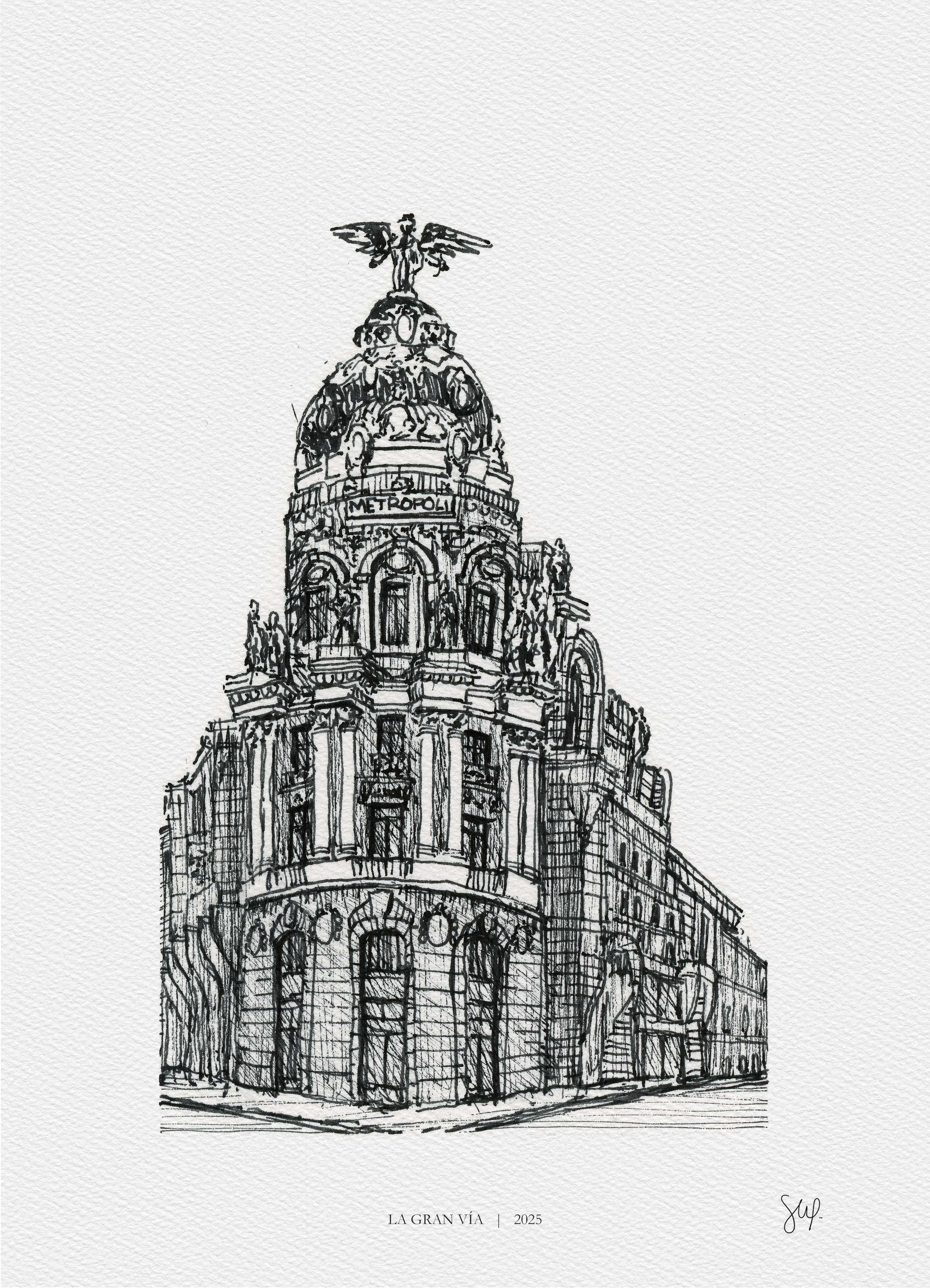 Fine Art Print Gran Vía