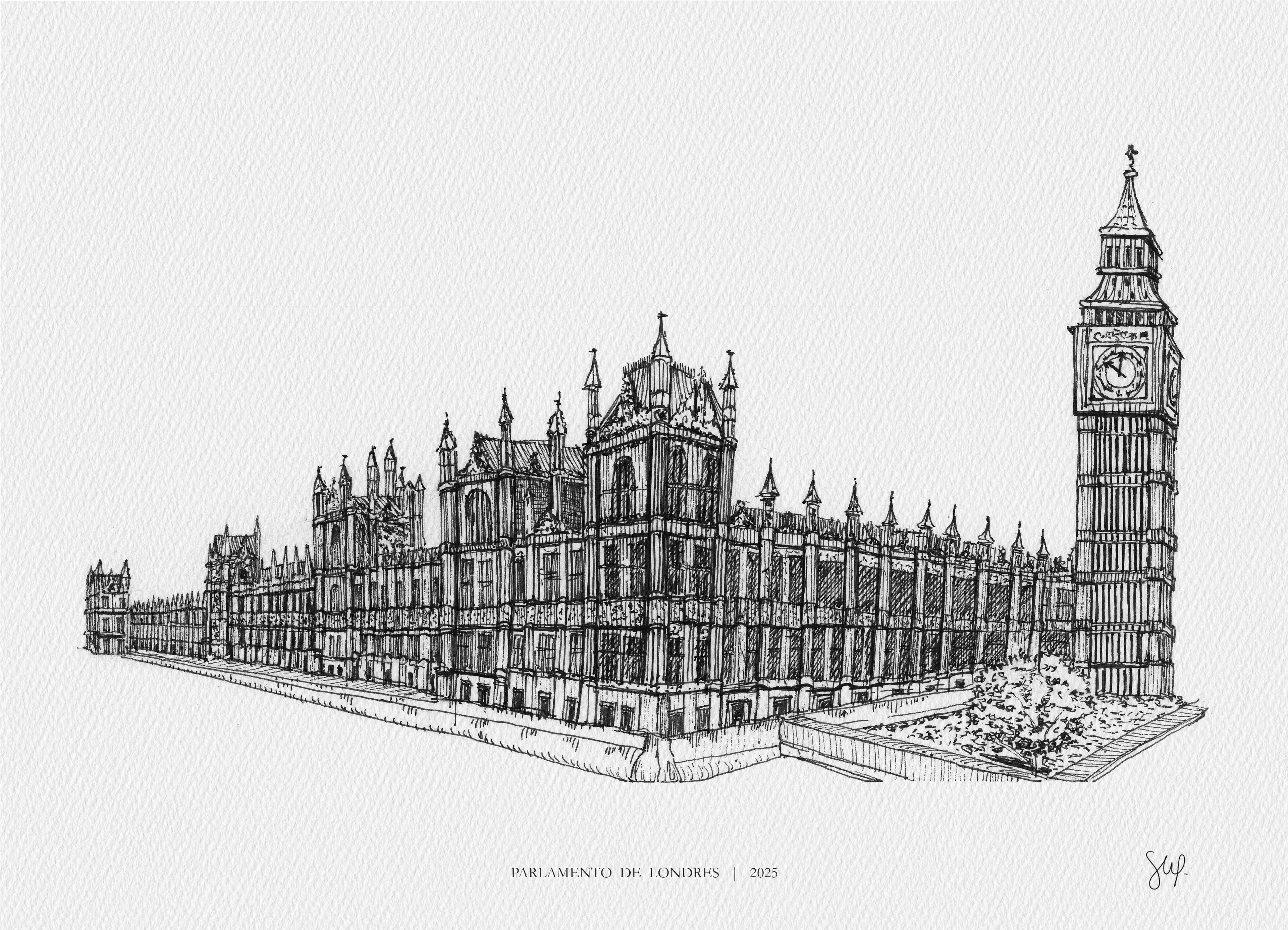 Fine Art Print Parlamento de Londres