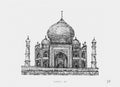 Fine Art Print Taj Mahal