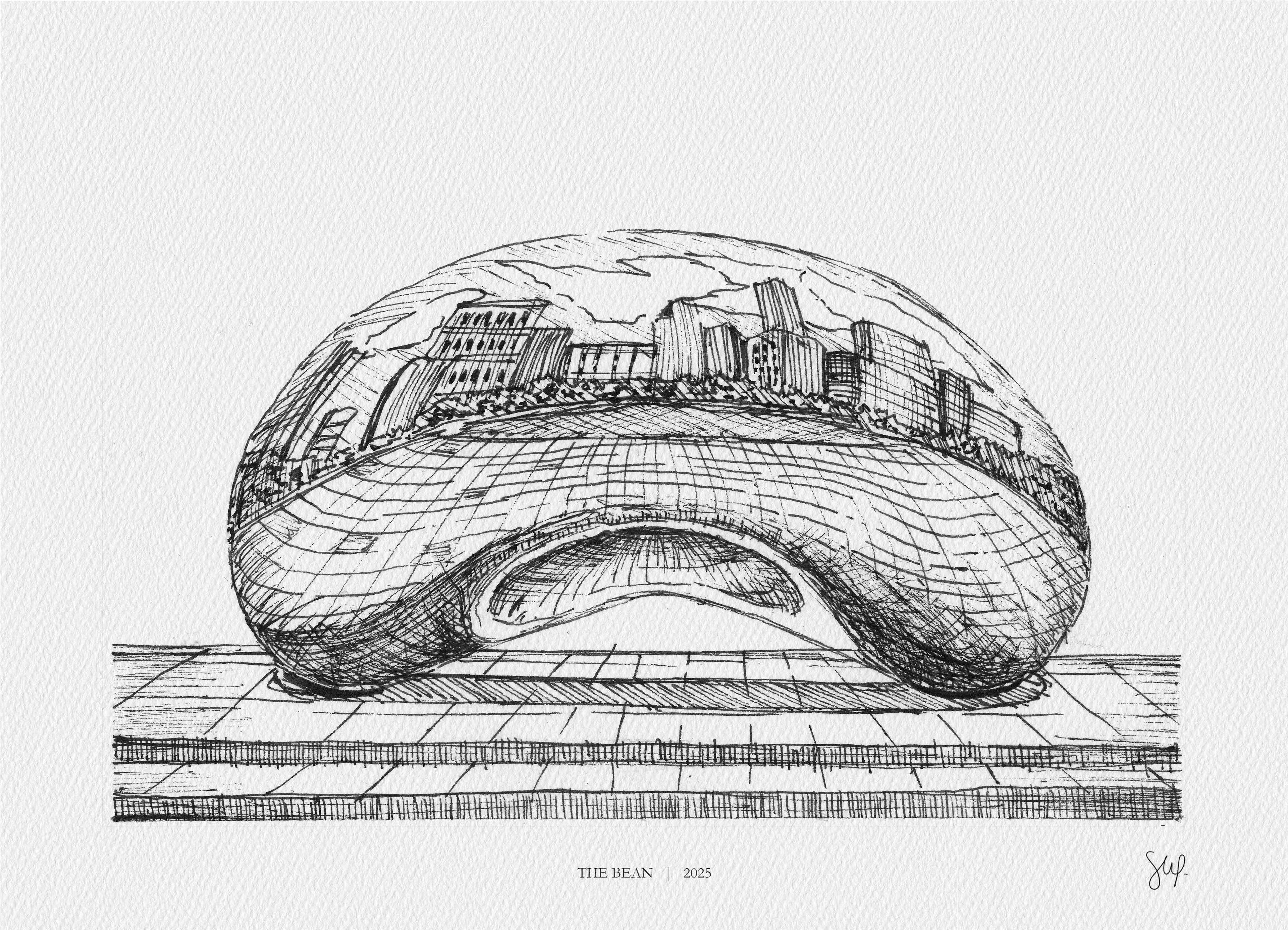 Fine Art Print The Bean